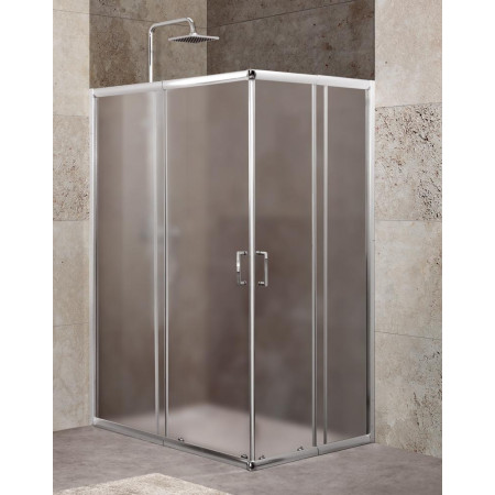 Душевой уголок BelBagno UNIQUE-AH-2-100/115-75/90-P-Cr