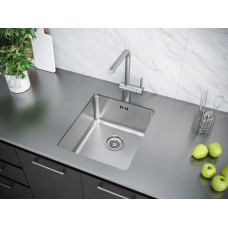 Мойка нерж. сталь VISTA 38, PM904438-BS, брашированная нерж.сталь, 380х440мм, Paulmark