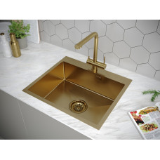 Смеситель для кухни SKALEN, брашированное золото, Sk213020-BG, Paulmark