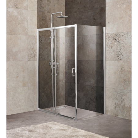 Душевой уголок BelBagno UNIQUE-AH-1-120/135-100-C-Cr Душевой уголок BelBagno UNIQUE-AH-1-120/135-100-C-Cr