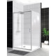 Душевой уголок BelBagno UNO-AH-1-110/80-P-Cr