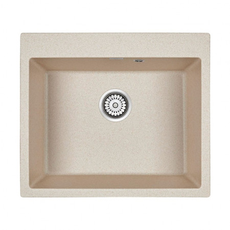 Мойка кварцевая KANTE 60, IT-GRANIT, PM106052-BE, бежевый, 600х520 мм, Paulmark Мойка кварцевая KANTE 60, IT-GRANIT, PM106052-BE, бежевый, 600х520 мм, Paulmark