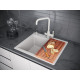 Мойка кварцевая KANTE 60, IT-GRANIT, PM106052-BE, бежевый, 600х520 мм, Paulmark Мойка кварцевая KANTE 60, IT-GRANIT, PM106052-BE, бежевый, 600х520 мм, Paulmark