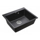 Мойка кварцевая KANTE 60, IT-GRANIT, PM106052-BL, черный, 600х520 мм, Paulmark Мойка кварцевая KANTE 60, IT-GRANIT, PM106052-BL, черный, 600х520 мм, Paulmark