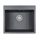 Мойка кварцевая KANTE 60, IT-GRANIT, PM106052-DG, графит, 600х520 мм, Paulmark Мойка кварцевая KANTE 60, IT-GRANIT, PM106052-DG, графит, 600х520 мм, Paulmark