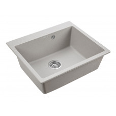 Мойка кварцевая KANTE 60, IT-GRANIT, PM106052-GR, серый, 600х520 мм, Paulmark