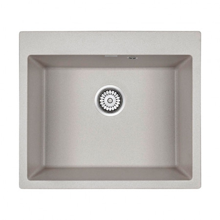 Мойка кварцевая KANTE 60, IT-GRANIT, PM106052-GR, серый, 600х520 мм, Paulmark Мойка кварцевая KANTE 60, IT-GRANIT, PM106052-GR, серый, 600х520 мм, Paulmark