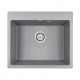 Мойка кварцевая KANTE 60, IT-GRANIT, PM106052-GRM, серый металлик, 600х520 мм, Paulmark Мойка кварцевая KANTE 60, IT-GRANIT, PM106052-GRM, серый металлик, 600х520 мм, Paulmark