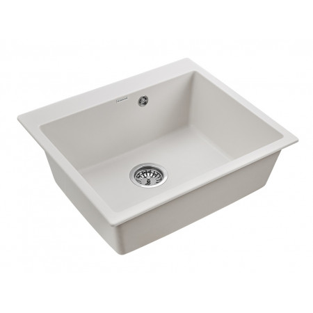 Мойка кварцевая KANTE 60, IT-GRANIT, PM106052-WH, белый, 600х520 мм, Paulmark Мойка кварцевая KANTE 60, IT-GRANIT, PM106052-WH, белый, 600х520 мм, Paulmark