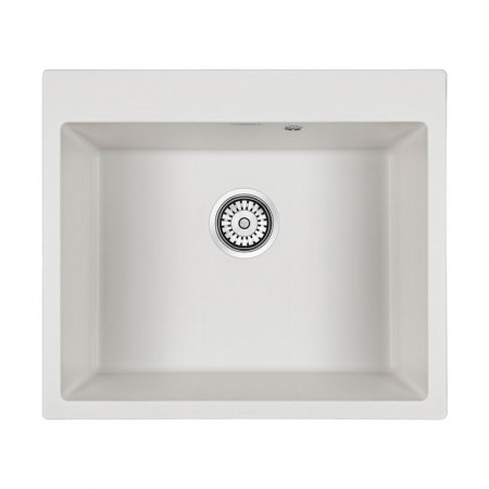 Мойка кварцевая KANTE 60, IT-GRANIT, PM106052-WH, белый, 600х520 мм, Paulmark Мойка кварцевая KANTE 60, IT-GRANIT, PM106052-WH, белый, 600х520 мм, Paulmark