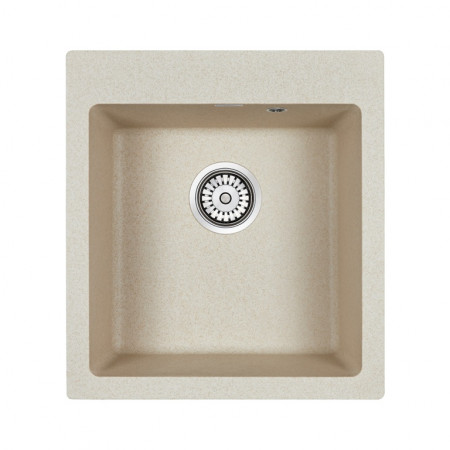 Мойка кварцевая KANTE 45, IT-GRANIT, PM104651-BE, бежевый, 460х510 мм, Paulmark