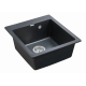 Мойка кварцевая KANTE 45, IT-GRANIT, PM104651-BLM, черный металлик, 460х510 мм, Paulmark Мойка кварцевая KANTE 45, IT-GRANIT, PM104651-BLM, черный металлик, 460х510 мм, Paulmark
