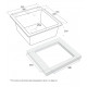 Мойка кварцевая KANTE 45, IT-GRANIT, PM104651-BLM, черный металлик, 460х510 мм, Paulmark Мойка кварцевая KANTE 45, IT-GRANIT, PM104651-BLM, черный металлик, 460х510 мм, Paulmark