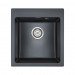 Мойка кварцевая KANTE 45, IT-GRANIT, PM104651-BLM, черный металлик, 460х510 мм, Paulmark