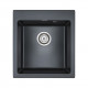 Мойка кварцевая KANTE 45, IT-GRANIT, PM104651-BLM, черный металлик, 460х510 мм, Paulmark Мойка кварцевая KANTE 45, IT-GRANIT, PM104651-BLM, черный металлик, 460х510 мм, Paulmark