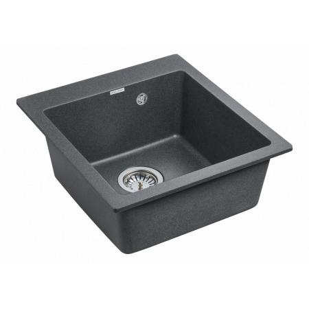 Мойка кварцевая KANTE 45, IT-GRANIT, PM104651-DG, графит, 460х510 мм, Paulmark Мойка кварцевая KANTE 45, IT-GRANIT, PM104651-DG, графит, 460х510 мм, Paulmark