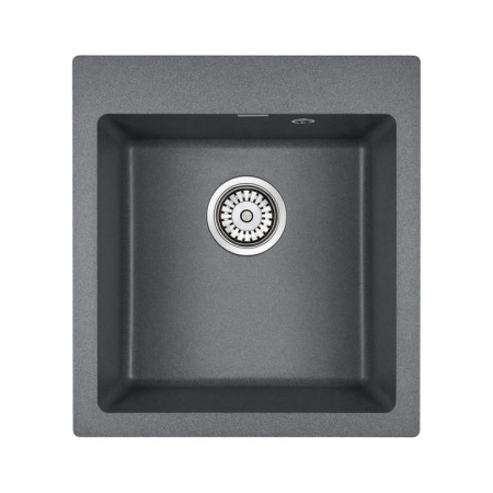 Мойка кварцевая KANTE 45, IT-GRANIT, PM104651-DG, графит, 460х510 мм, Paulmark Мойка кварцевая KANTE 45, IT-GRANIT, PM104651-DG, графит, 460х510 мм, Paulmark