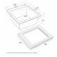 Мойка кварцевая KANTE 45, IT-GRANIT, PM104651-GR, серый, 460х510 мм, Paulmark Мойка кварцевая KANTE 45, IT-GRANIT, PM104651-GR, серый, 460х510 мм, Paulmark