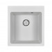 Мойка кварцевая KANTE 45, IT-GRANIT, PM104651-WH, белый, 460х510 мм, Paulmark