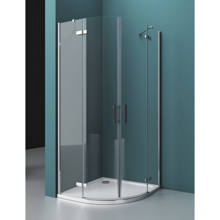Душевой уголок BelBagno KRAFT-R-2-100-C-Cr