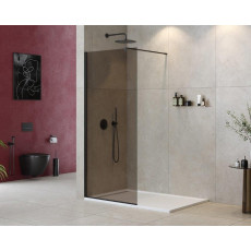 Душевая перегородка Cezares LIBERTA-L-1-90-120-BR-NERO