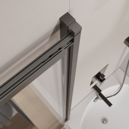 Шторка на ванну Cezares SLIDER-VF-11-90/150-C-GM Шторка на ванну Cezares SLIDER-VF-11-90/150-C-GM