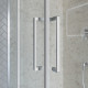 Душевой уголок 120х90см BelBagno MARINO-2-AH-2-120/90-C-CR профиль хром, стекло прозрачное