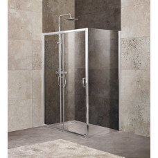 Душевой уголок BelBagno UNIQUE-AH-1-120/135-90-C-Cr