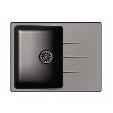 Мойка Ewigstein Gerd 45F черный (650 х 500)