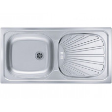 Мойка Alveus Basic 80 Nat-60 нерж сталь (860 х 435)