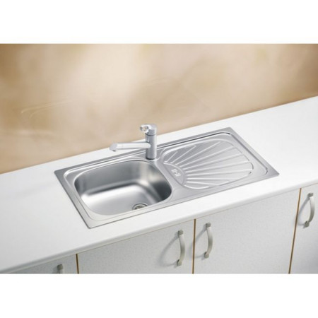 Мойка Alveus Basic 80 Nat-60 нерж сталь (860 х 435) Мойка Alveus Basic 80 Nat-60 нерж сталь (860 х 435)