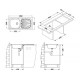 Мойка Alveus Basic 80 Nat-60 нерж сталь (860 х 435) Мойка Alveus Basic 80 Nat-60 нерж сталь (860 х 435)