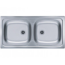 Мойка Alveus Basic 70 Nat-60 нерж сталь (860 х 435)