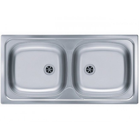 Мойка Alveus Basic 70 Nat-60 нерж сталь (860 х 435) Мойка Alveus Basic 70 Nat-60 нерж сталь (860 х 435)