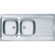 Мойка Alveus Classic 100L Lei-60 нерж сталь (1200 х 600) Мойка Alveus Classic 100L Lei-60 нерж сталь (1200 х 600)