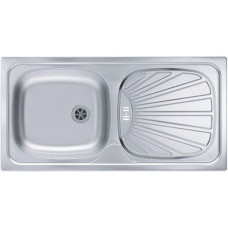 Мойка Alveus Basic 80 Lei-60 нерж сталь (860 х 435)