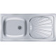 Мойка Alveus Basic 80 Lei-60 нерж сталь (860 х 435) Мойка Alveus Basic 80 Lei-60 нерж сталь (860 х 435)