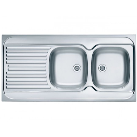 Мойка Alveus Classic 100R Nat-60 нерж сталь (1200 х 600)