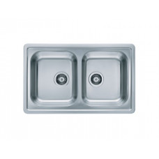 Мойка Alveus Elegant 40 Sat-90 нерж сталь (810 х 510)