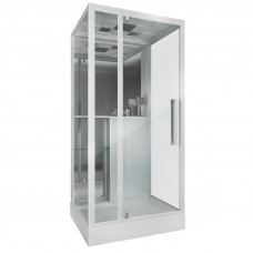 Душевая кабина Grossman Style GR166 (90x100x215) дверь распашная,5 мест