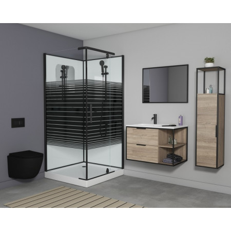 Душевая кабина Grossman Classic GR270QR (100х100х205) дверь распашная,4 места