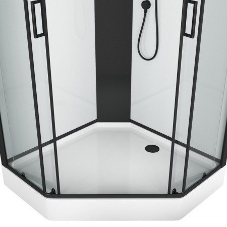 Душевая кабина Grossman Elegans GR250D (100х100х217) дверь раздвижная,5 мест