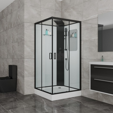 Душевая кабина Grossman Elegans GR250Q (100х100х217) дверь раздвижная,6 мест