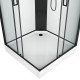 Душевая кабина Grossman Elegans GR250Q (100х100х217) дверь раздвижная,6 мест