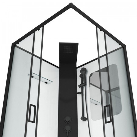 Душевая кабина Grossman Elegans GR251Q (90х90х217) дверь раздвижная,5 мест