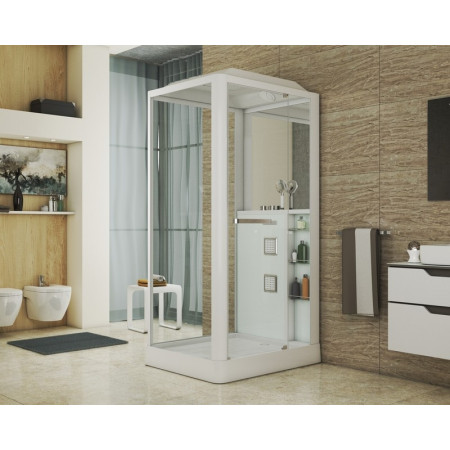 Душевая кабина Grossman Alba GR123(R) (90x110x225) дверь распашная,3 места