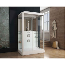 Душевая кабина Grossman Alba GR128L (90x135x225) дверь разджвижная,3 места