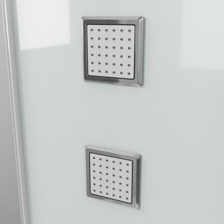 Душевая кабина Grossman Alba GR128L (90x135x225) дверь разджвижная,3 места
