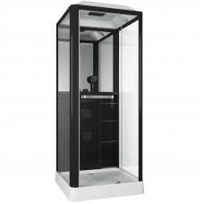 Душевая кабина Grossman Alba GR221 (90x90x225) дверь распашная,3 места