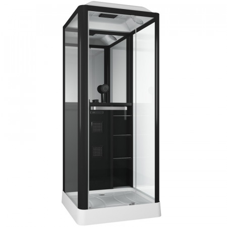 Душевая кабина Grossman Alba GR221 (90x90x225) дверь распашная,3 места